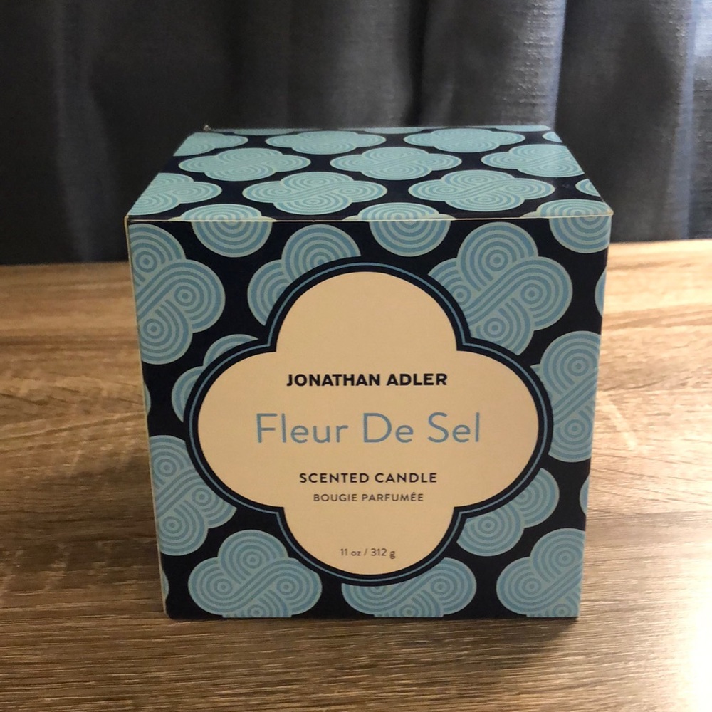 Jonathan Adler Fleur De Sel Ceramic Candle